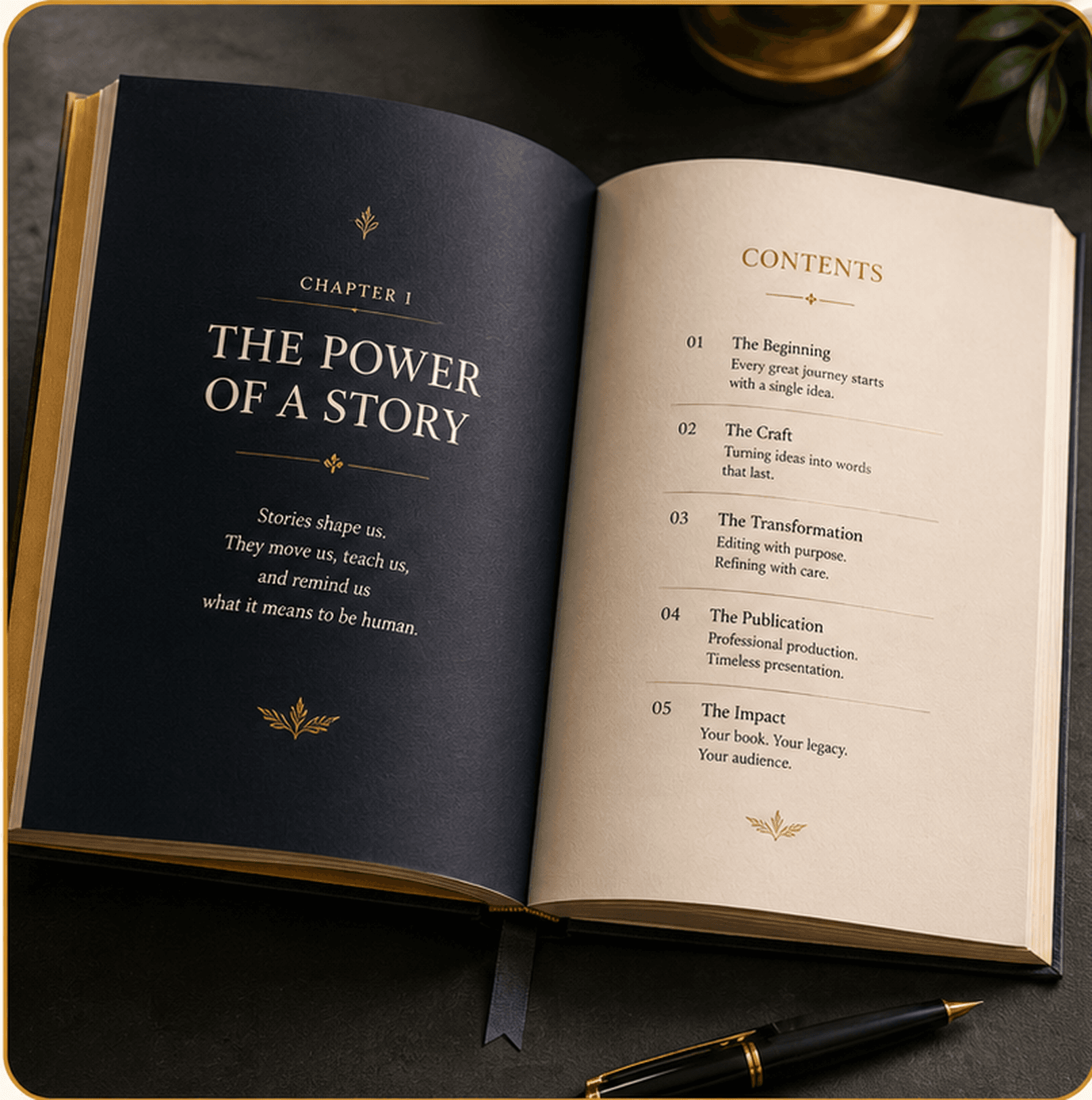 Professional book publishing services